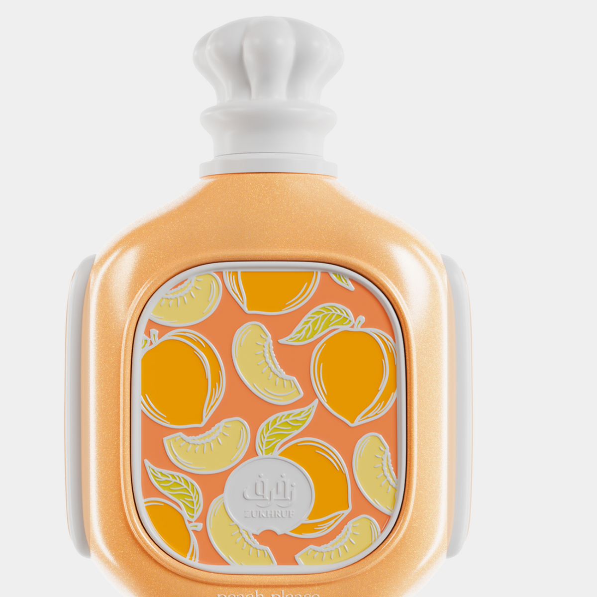 Zukhruf Peach EDP 100ML – Unisex | Zimaya Perfumes